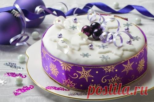 Торт С новым годом - рецепт с фото / Простые рецепты