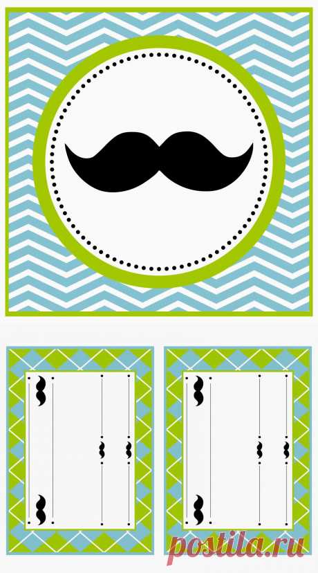 Kit Mostacho para Imprimir Gratis. | Ideas y material gratis para fiestas y celebraciones Oh My Fiesta!
