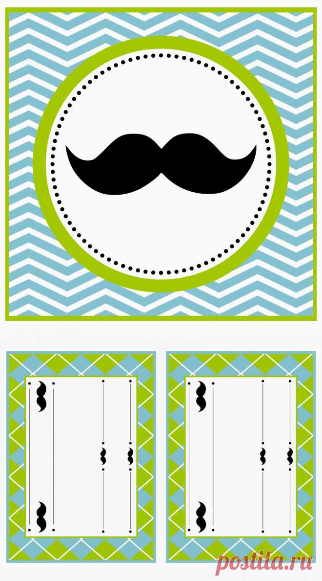 Kit Mostacho para Imprimir Gratis. | Ideas y material gratis para fiestas y celebraciones Oh My Fiesta!