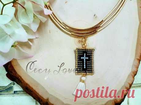 ESCAPULARIO TEJIDO A MANO! con Cecy Love Bisuteria