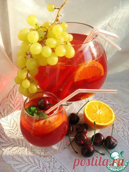 Безалкогольная сангрия - кулинарный рецепт
