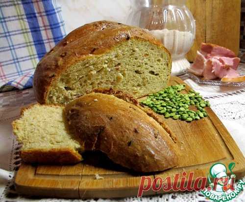Хлеб гороховый с беконом и луком – кулинарный рецепт