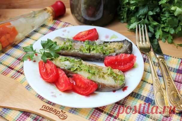 Квашеные фаршированные баклажаны - пошаговый рецепт с фото на Повар.ру
