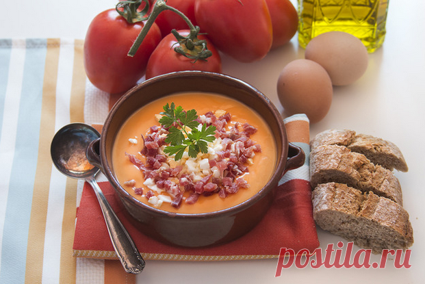 Вкусные супчики с томатом