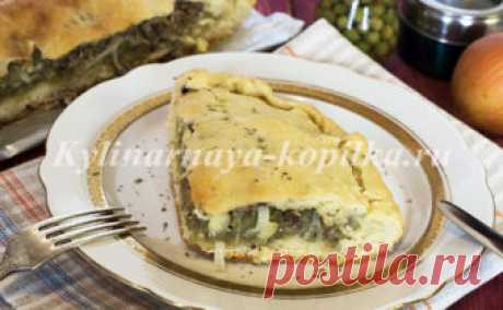 Пирог с сайрой и картошкой: рецепт с фото из дрожжевого теста в духовке