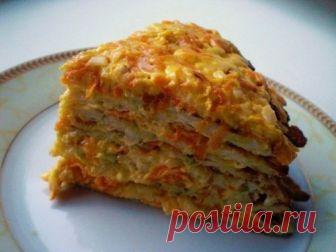 Очень вкусно и за фигуру можно не переживать! Ингредиенты:  Кабачки – 600 г Морковь – 1 шт Лук – 1 шт Мука цельнозерновая – 5 ст. л Яйца...