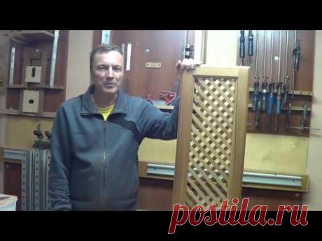 Изготовление декоративной мебельной решетки   Making of dekorative furniture grate