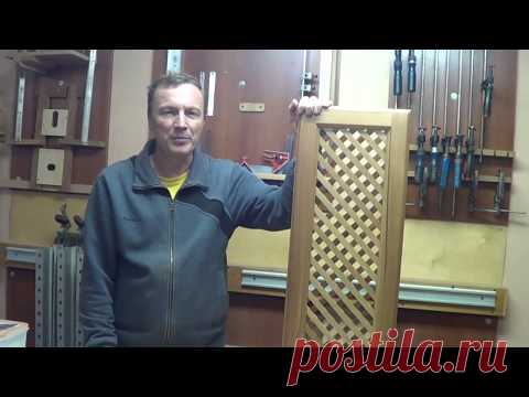 Изготовление декоративной мебельной решетки   Making of dekorative furniture grate
