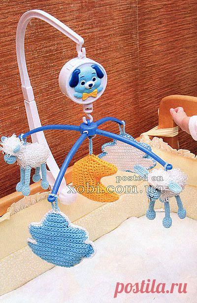 Подвеска на кроватку «Посчитай овечек»