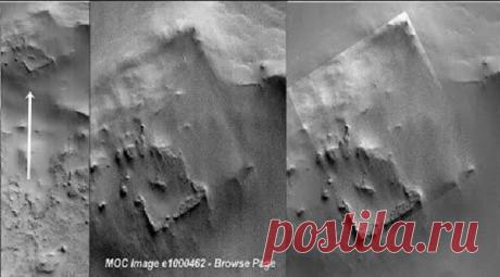 Зонд NASA запечатлел на Марсе «развалины огромного строения» - Тайны... - медиаплатформа МирТесен