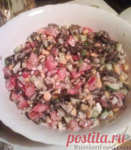 Рецепт: Салат из морской капусты на RussianFood.com