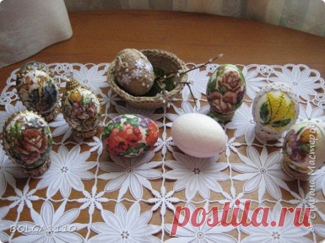 ЗАГОТОВКИ ИЗ ЯИЧНОЙ СКОРЛУПЫ ДЛЯ ПАСХАЛЬНЫХ СУВЕНИРОВ. МК по ссылке
