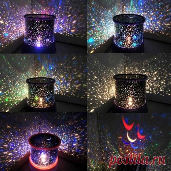 DressLily.com: Photo Gallery - Multi Colors Starry Star Master Gift Led Unique Design Projector Night Light