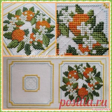 Игольница-книжка "Orange Blossom" - Бискорню и другие "кривульки" - Страна Мам