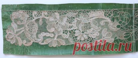 Старинная часть сделана игла с кружевным узором | eBay