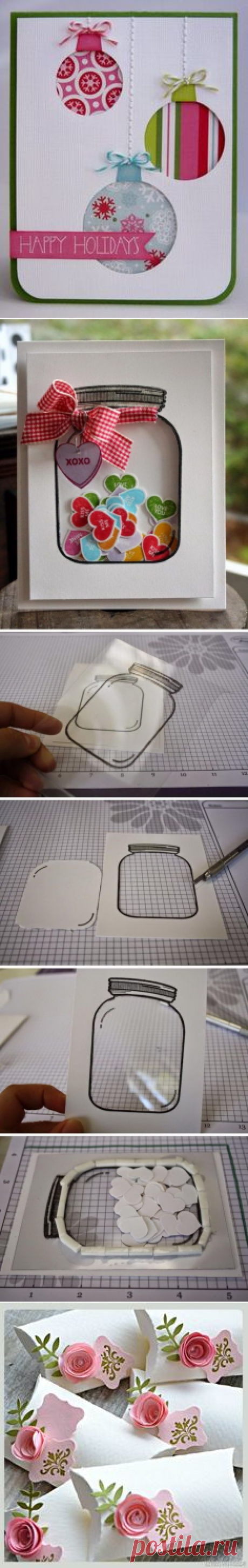 (102) Candy Hearts Shaker Card. | biglietti