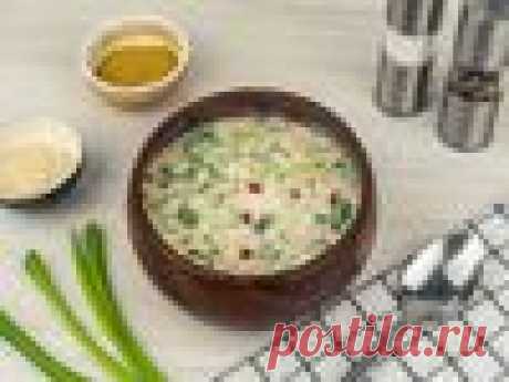 Окрошка на кефире без мяса – пошаговый рецепт приготовления с фото