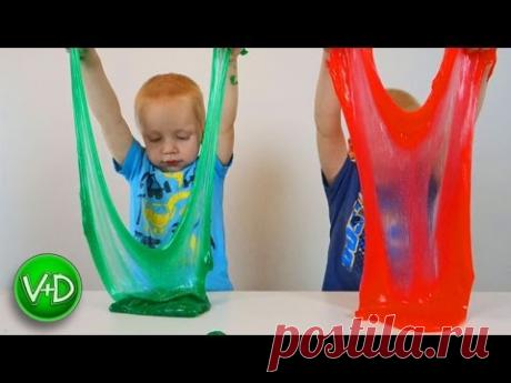 Как сделать лизуна. Делаем лизуна в домашних условиях. Жвачка для рук Лизун / How to make slime