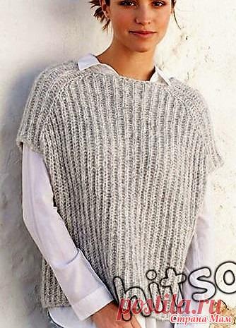 Безрукавка Mountain Moraine. Хитсовет » Безрукавка » Вязание безрукавки Mountain Moraine