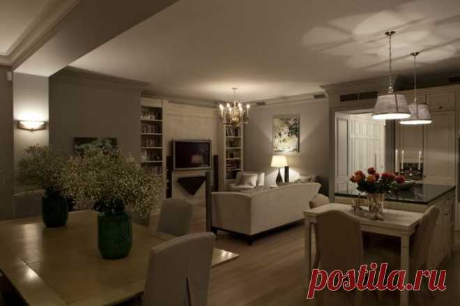 Приятный и ненавязчивый интерьер квартиры