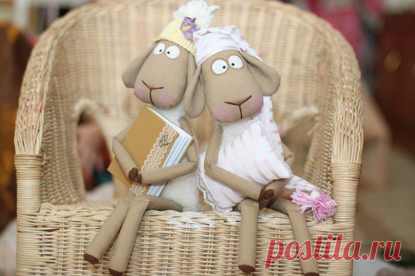 Игрушки Овечки и выкройки