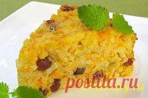 Рисовая запеканка с яблоками в мультиварке Panasonic рецепт, блюдо, как приготовить