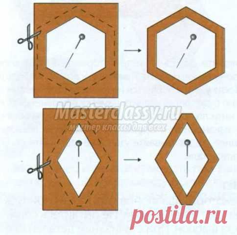 Пэчворк. Техника английского лоскутного шитья по бумаге / Мастерклассы Блоги