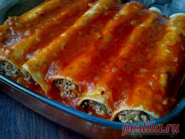 Энчиладас — это мексиканское блюдо настолько вкусно, что готовлю его едва не каждый день!