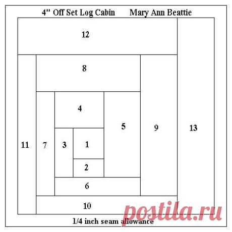 curved log cabin quilt pattern free - Поиск в Google
