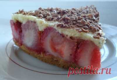 Французский торт Фрезье (Fraisier) : Торты, пирожные