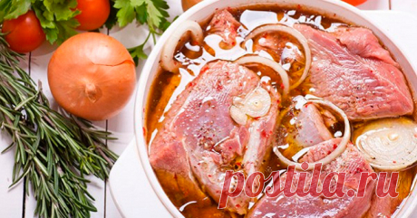 Любителям шашлыка: 5 лучших рецептов маринада. Мясо просто тает во рту! Сезон шашлыка уже совсем скоро!