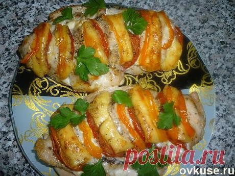 Гармошка из куриной грудки - Простые рецепты Овкусе.ру
