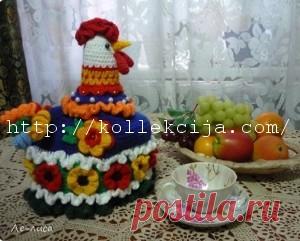 Грелка на чайник Петушок | Своими руками — интернет журнал