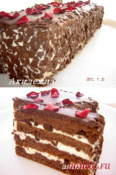 Торт«Шоколадная волна»