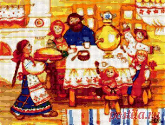 Схема вышивки «Каравай» - Схемы автора «poltanya» - Вышивка крестом
