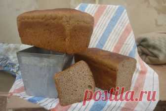 Ржаной хлеб по рецепту Льва Николаевича Шишкина