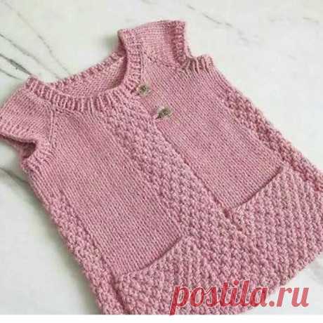 Zeynep Çakar adlı kullanıcının bebe orgu panosundaki Pin Детский жилет, Детский кардиган ve Вязаная детская одежда в Яндекс.Коллекциях
