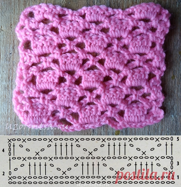 Узор крючком