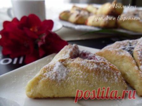 Печенье «Уголки с вареньем» : Выпечка сладкая