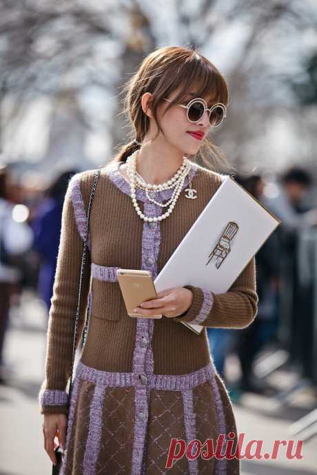 Неделя моды в Париже: street style. Часть III | Журнал Harper’s Bazaar