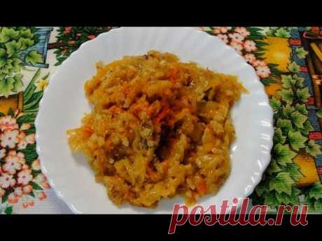 Бигус (бигос) с мясом и рисом - согревающее зимнее блюдо