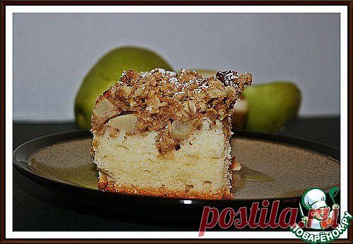 Пирог с грушами ( Pear Coffee Cake) - кулинарный рецепт