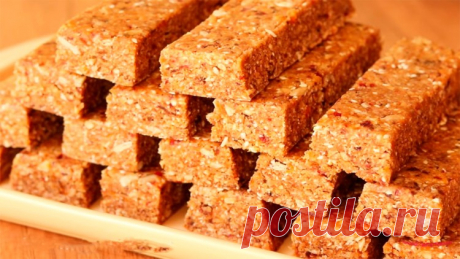 Десерт без муки и сахара из сухофруктов
