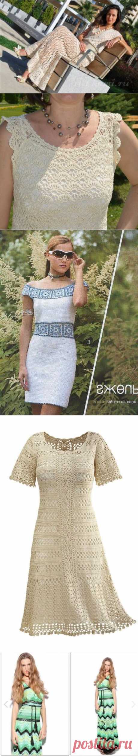 Платья крючком 280