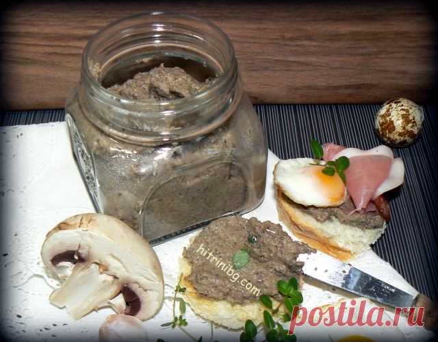 Пастет от гъби печурки - ДОМАШНИ ХИТРИНИ