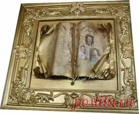 Старинный фолиант. МК