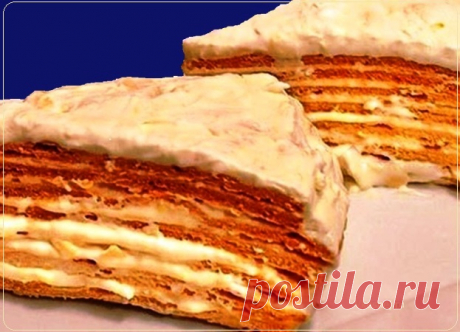 Простой и вкуснейший торт «Парижский коктейль» » Женский Мир