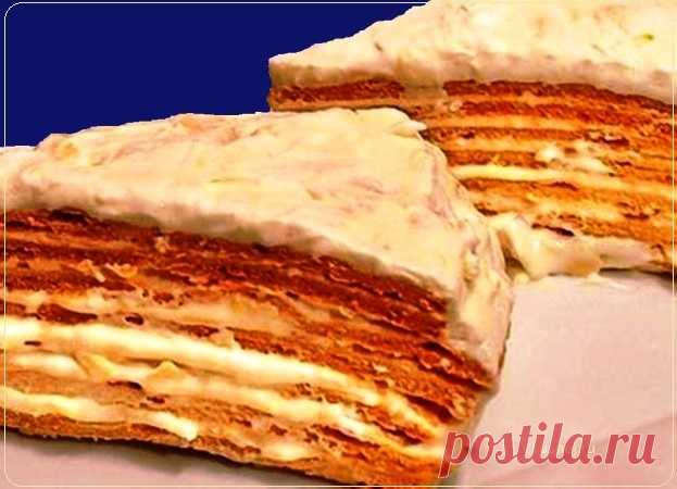 Простой и вкуснейший торт «Парижский коктейль» » Женский Мир