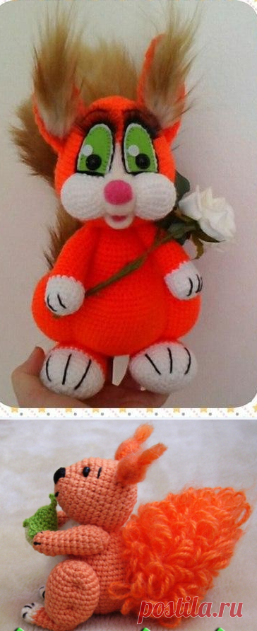 КРАСИВАЯ БЕЛОЧКА МК - запись пользователя Ольга (Ольга Александровна) в сообществе Мир игрушки в категории Вязаные игрушки. Мастер-классы, схемы, описание.