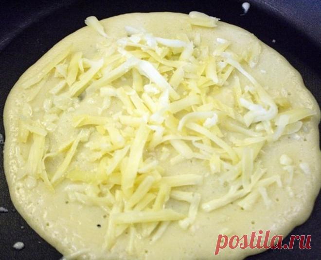 Блинчики с сыром